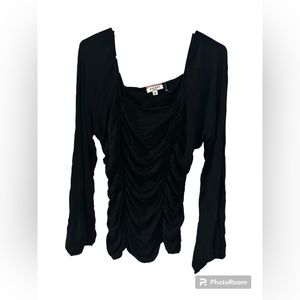 NWOT Andrew by Unit Cinched Front top